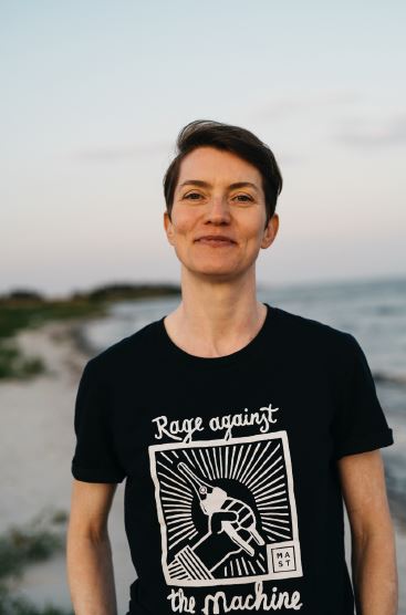 Camilla Gjerde - Author of the book "We don´t want any crap in our wine"