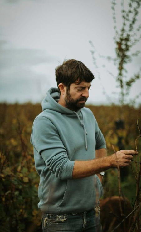 Winzer Thomas Pico von der Domaine Pattes Loup