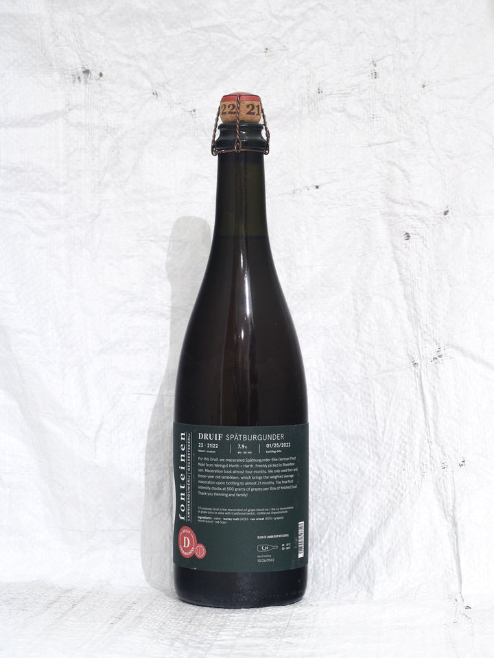 Druif Spätburgunder 0,75L Wein von 3 Fonteinen