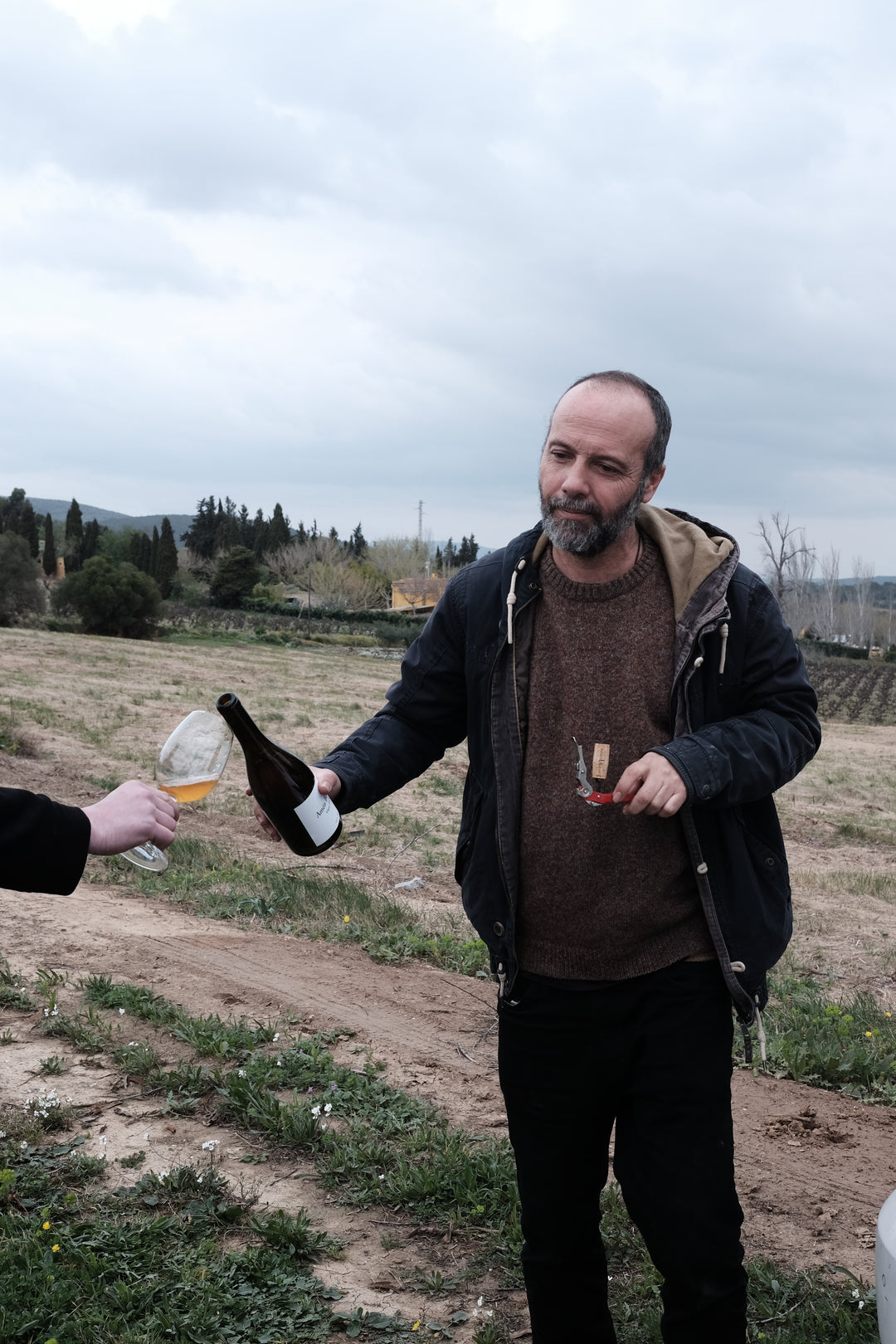 Amos Baneres Winzer aus Penedes Spanien