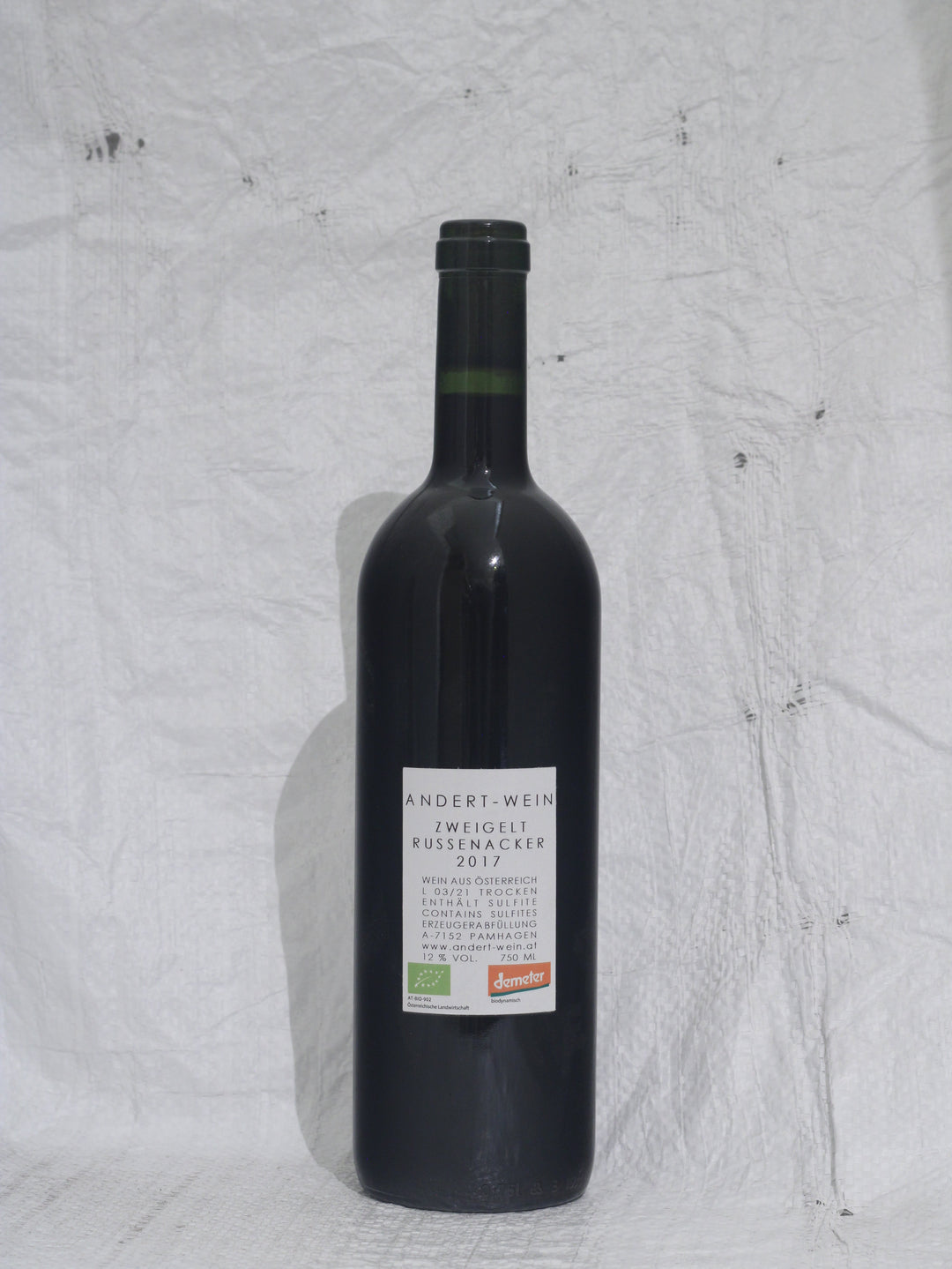 Zweigelt Russenacker 2017 0,75L Bio  Wein von Michael & Erich Andert