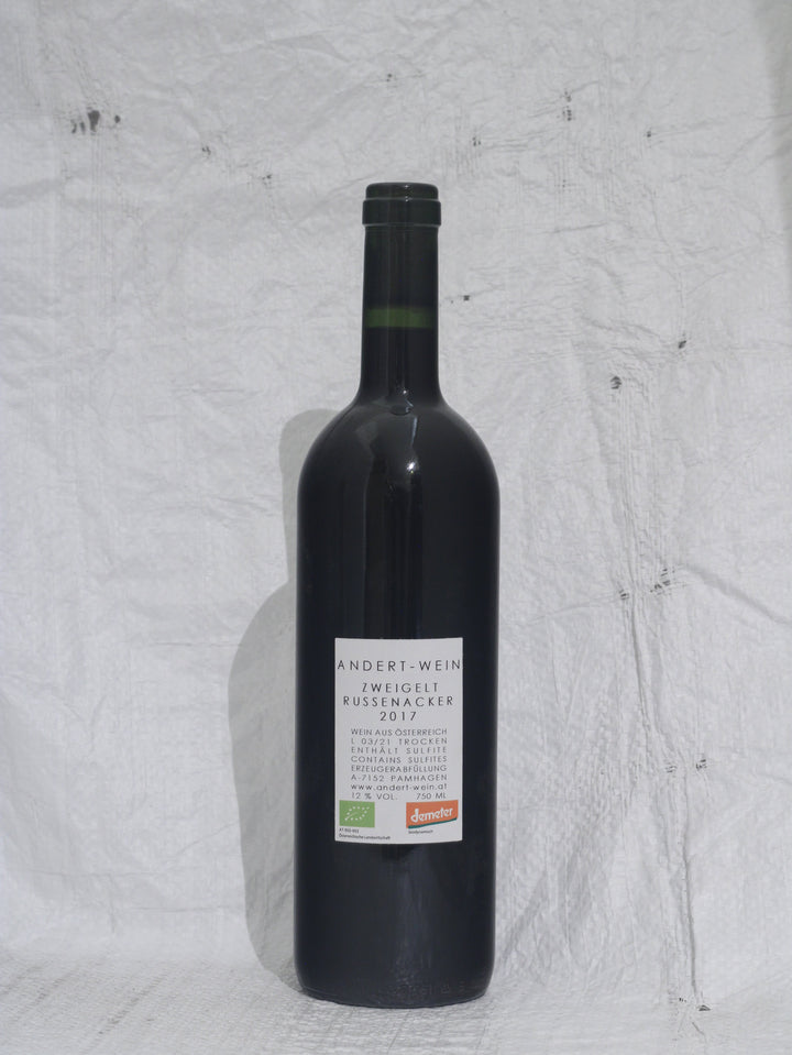 Zweigelt Russenacker 2017 0,75L Bio  Wein von Michael & Erich Andert