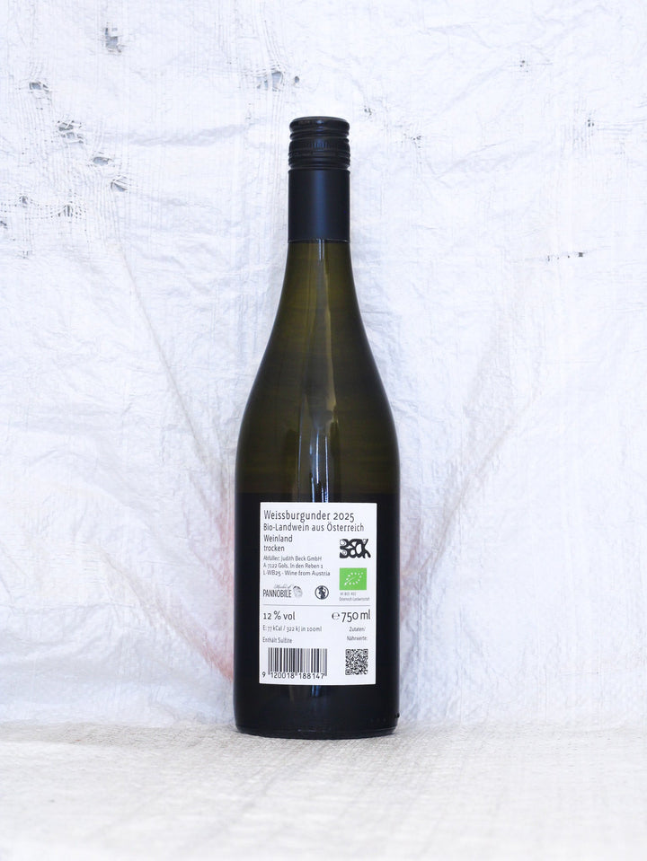Weißburgunder Klassik 2025 0,75L Bio Wein von Judith Beck