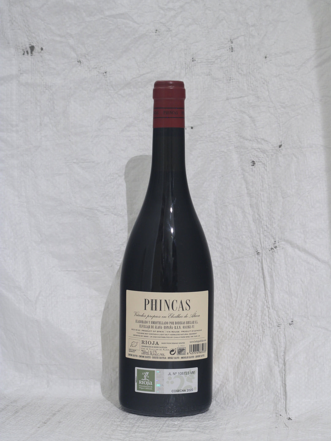 Rioja Phincas 2020 0,75L Bio  Wein von Bodegas Bhilar