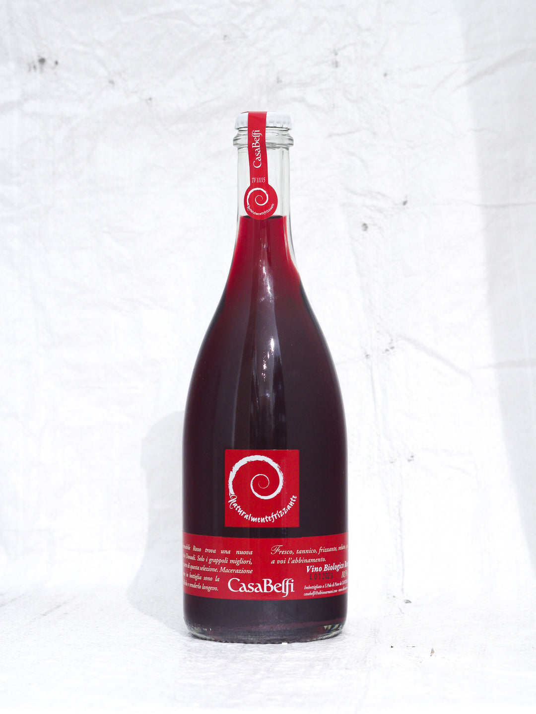 Bio Frizzante Rosso von Casa Belfi