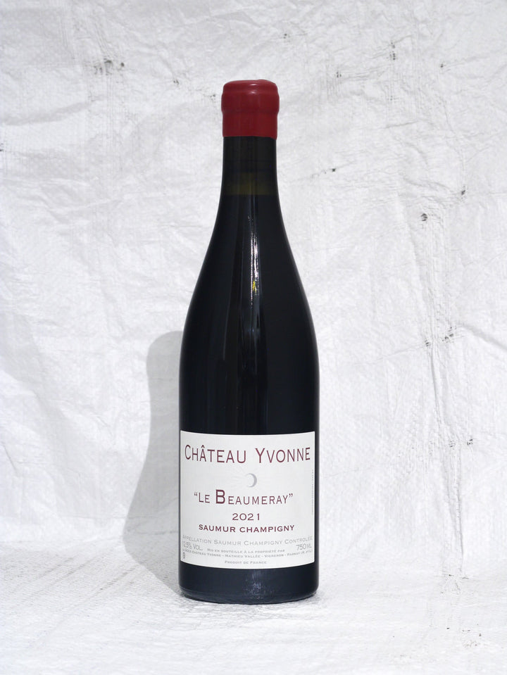 Champigny Rouge Le Beaumeray 2021 0,75L Bio Wein von Chateau Yvonne