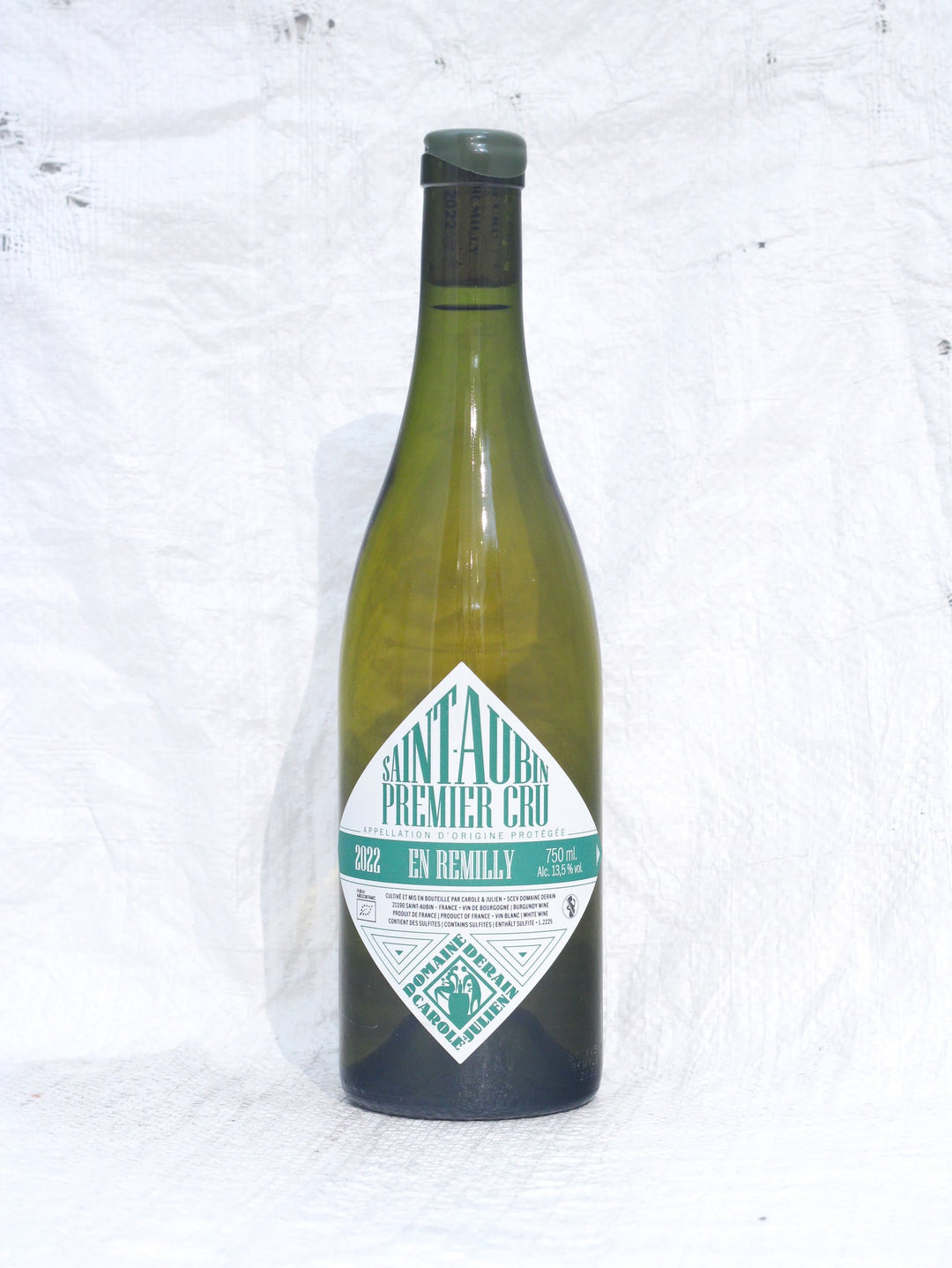 Saint-Aubin Premier Cru En Remilly 2022 0,75L Bio Wein von Domaine de Derain