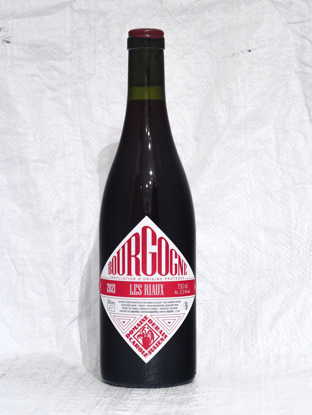 Bourgogne Les Riaux Rouge 2022 Bio Wein Burgund rot, jetzt bestellen & genießen!