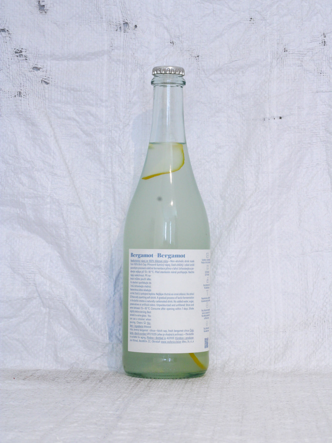 Bergamot 2025 0,75L Birkenwasser von Euforia aus Tschechien