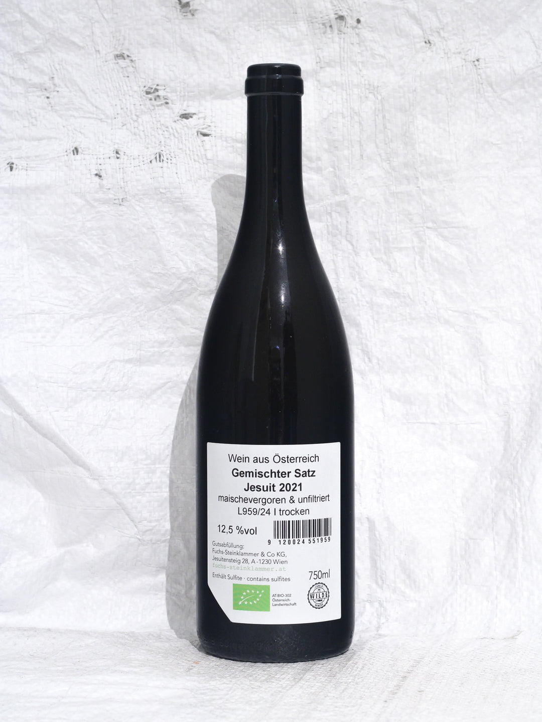 Wiener Gemischter Satz Jesuit 2021 0,75L Bio Wein von Fuchs-Steinklammer