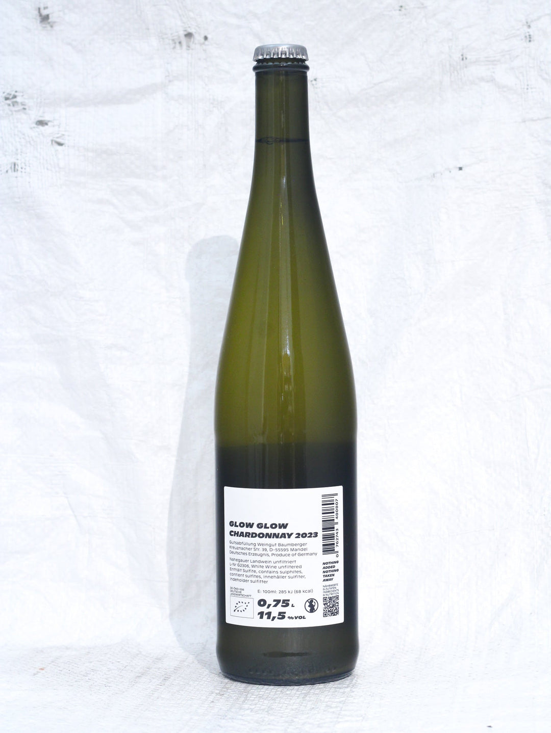Naturwein online bestellen Chardonnay 2023 0,75L von Glow Glow aus Deutschland