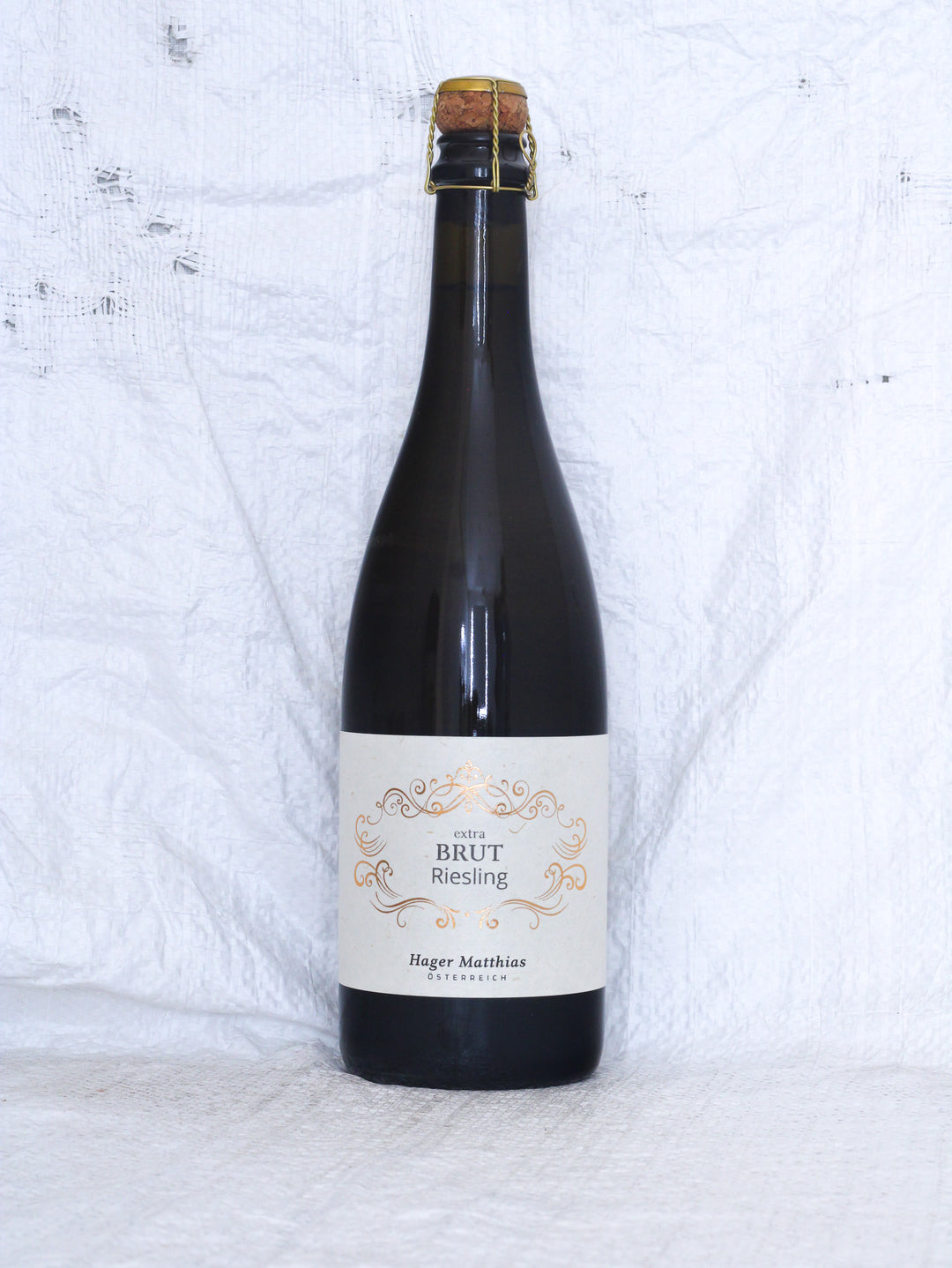 Matthias Hager Riesling Sekt 2020 0,75L Sekt aus Österreich Extra Brut