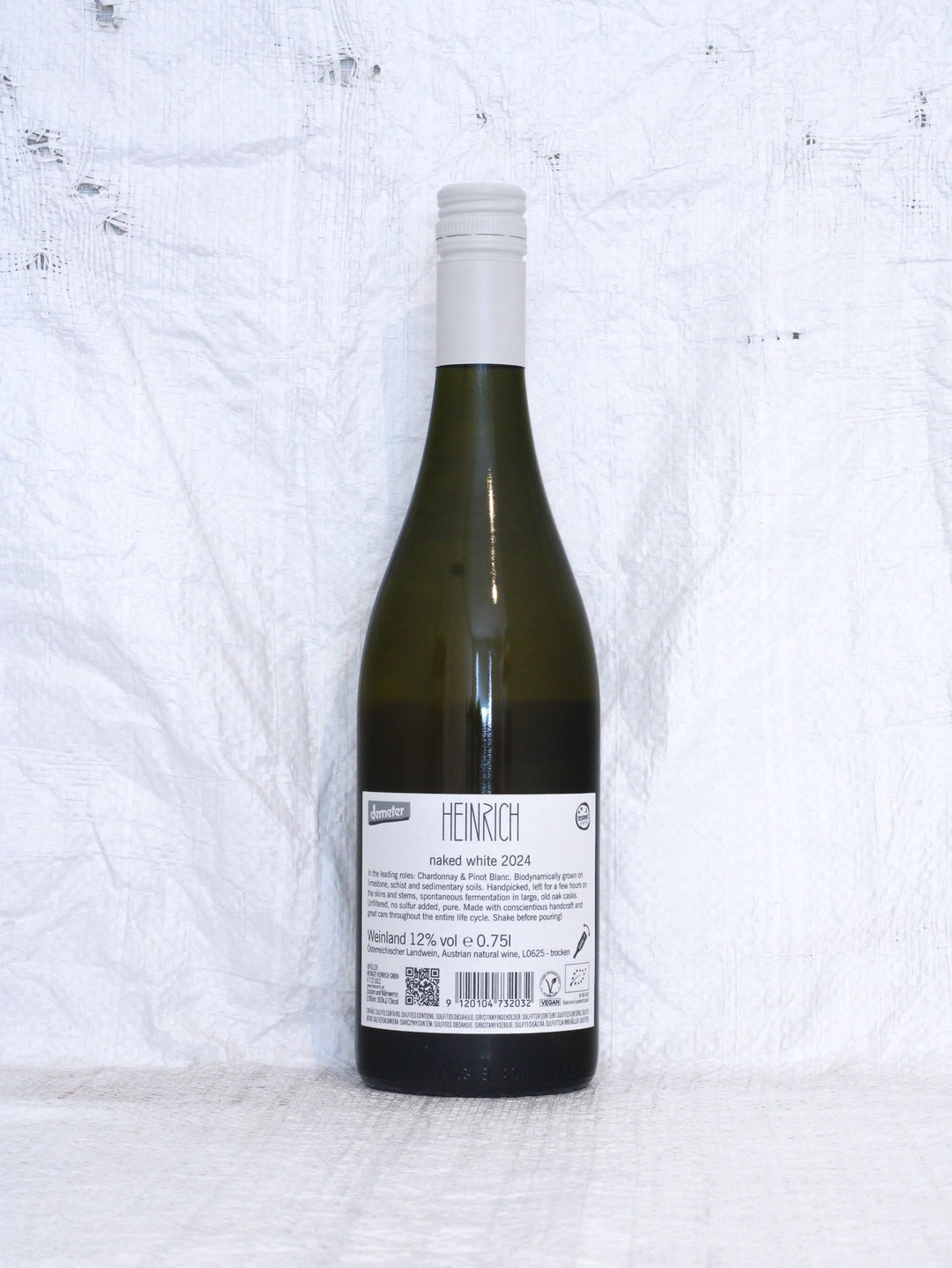 Naked White 2024 0,75L Bio Wein von Gernot & Heike Heinrich