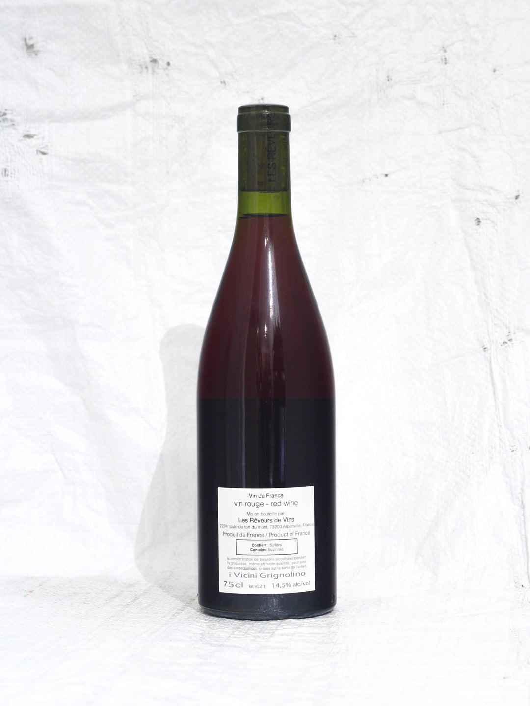 I Vicini Grignolino 2021 0,75L  Wein von Jean-Yves Péron