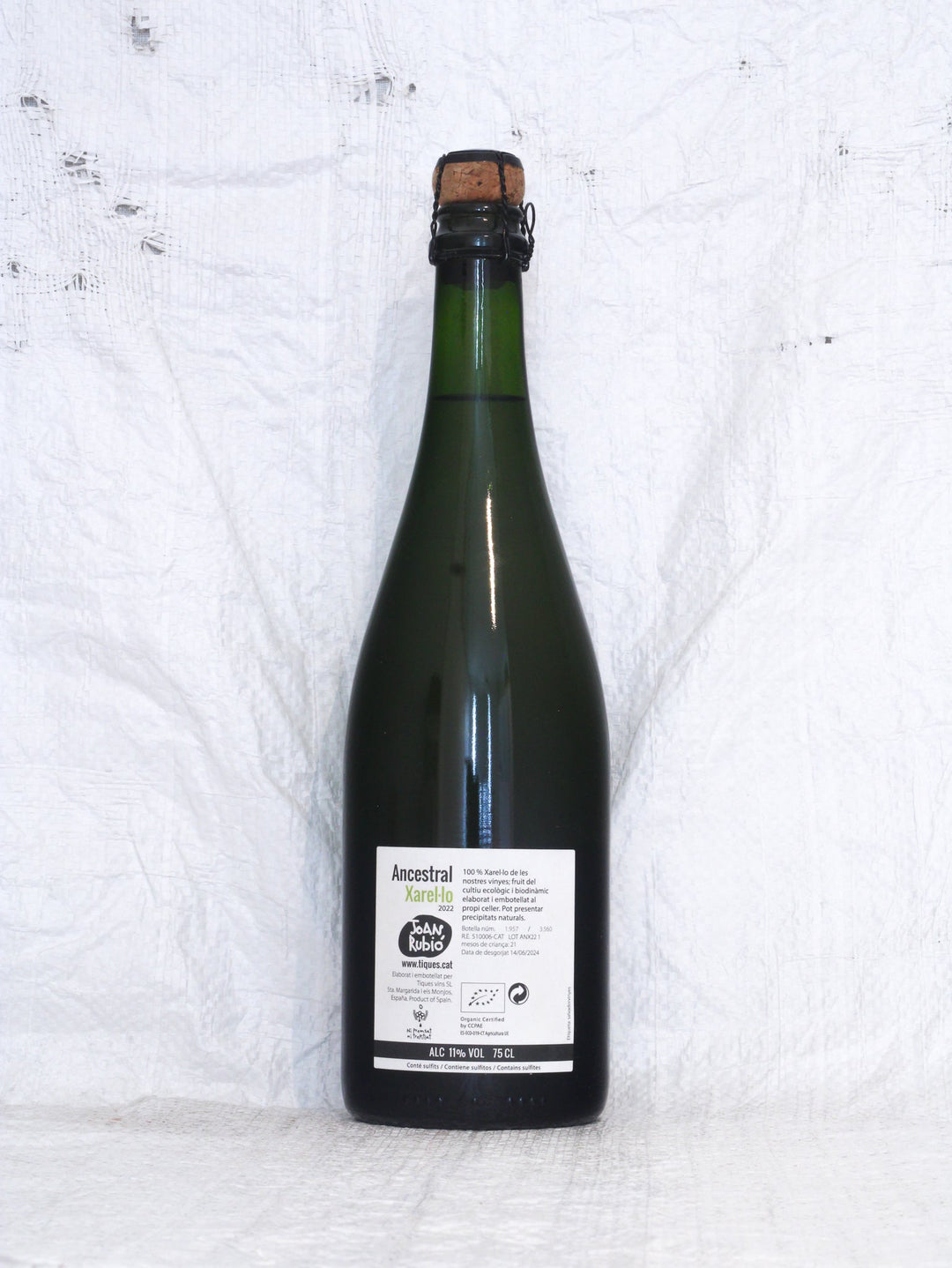 Ancestral Xarel-Lo 2022 0,75L Bio Wein von Joan Rubio