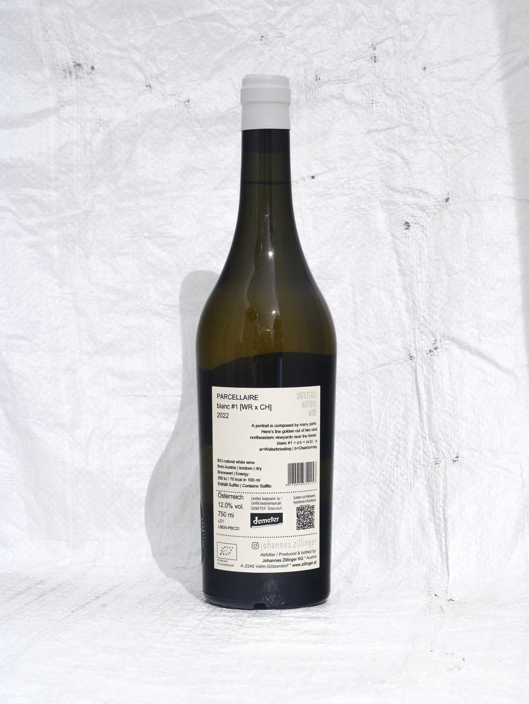 Parcellaire Blanc #1 2022 0,75L Bi0 Wein von Johannes Zillinger