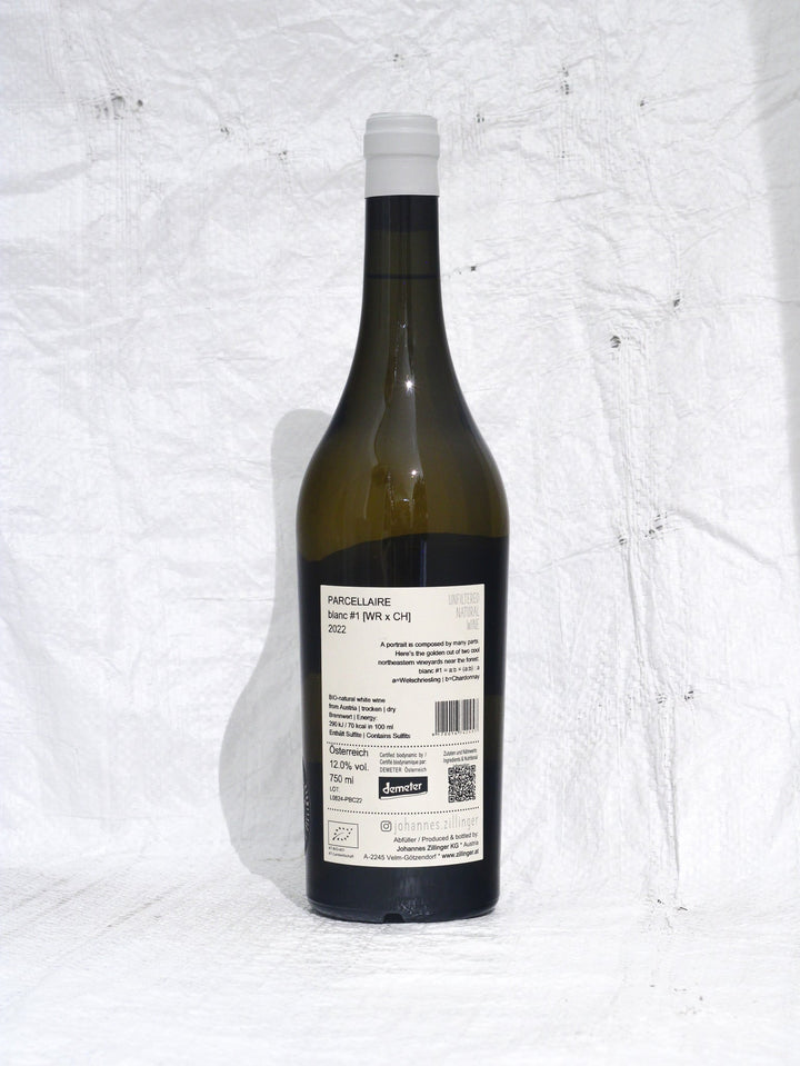 Parcellaire Blanc #1 2022 0,75L Bi0 Wein von Johannes Zillinger