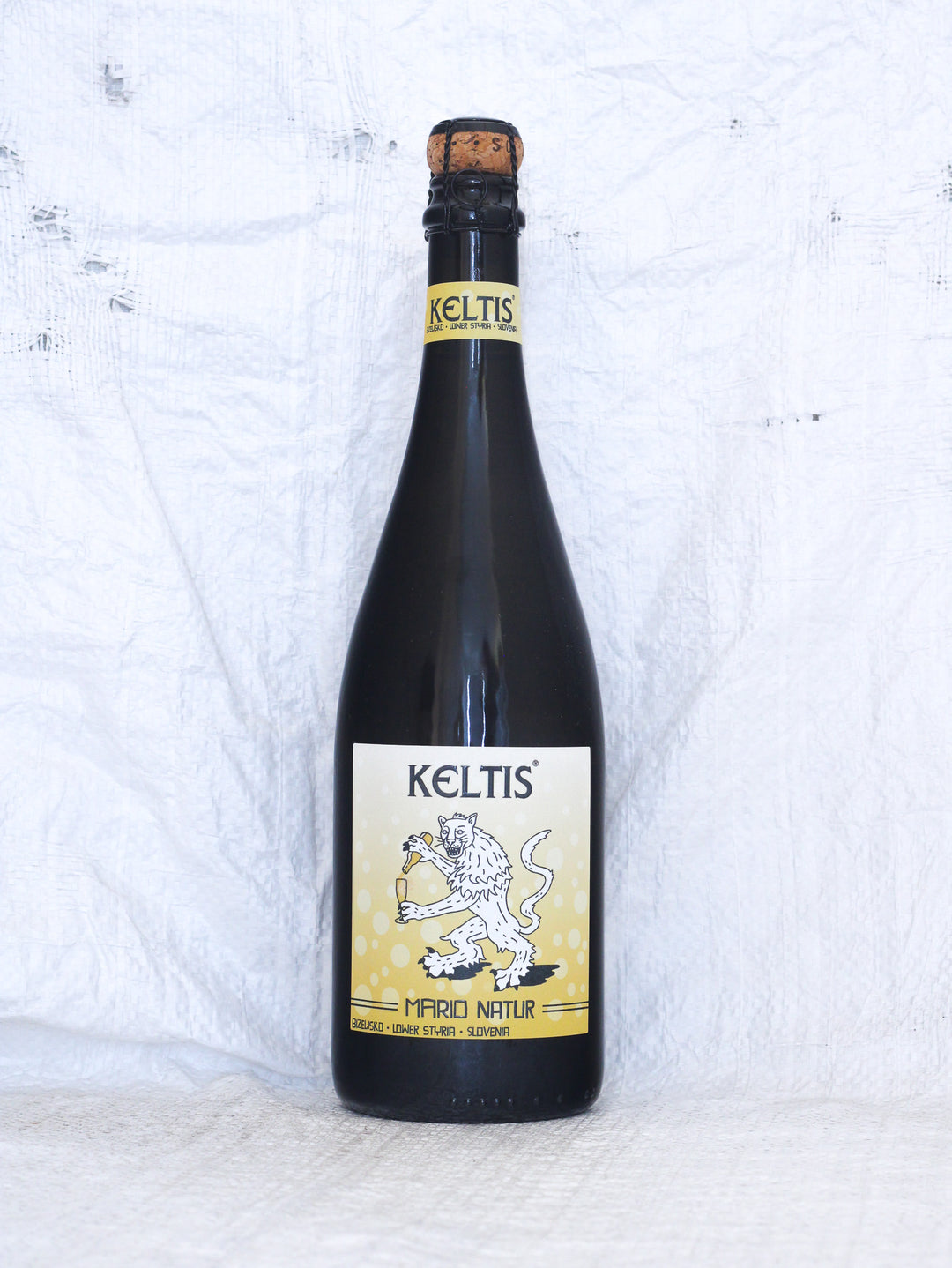 Keltis Mario Natur 2024 0,75L Schaumwein aus Slowenien