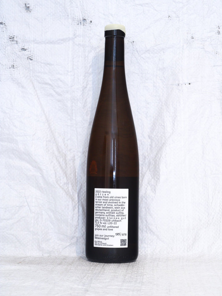 Riesling Götzen 2022 0,75L Wein von kleines gut