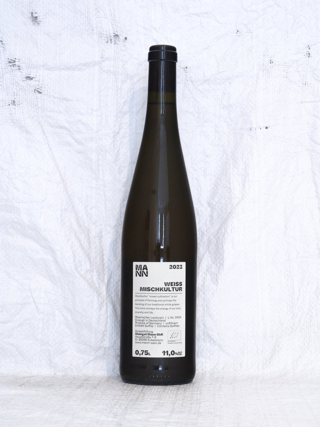 Mischkultur Weiss 2023 0,75L Bio Wein von Andi Mann