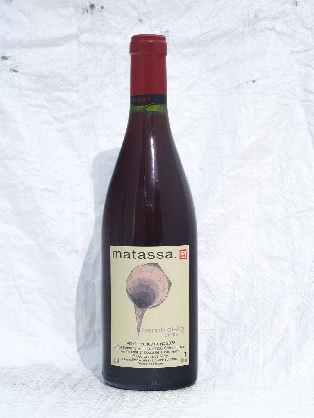 Wein Matassa von Tom Lubbe aus Frankreich French Disko 2023
