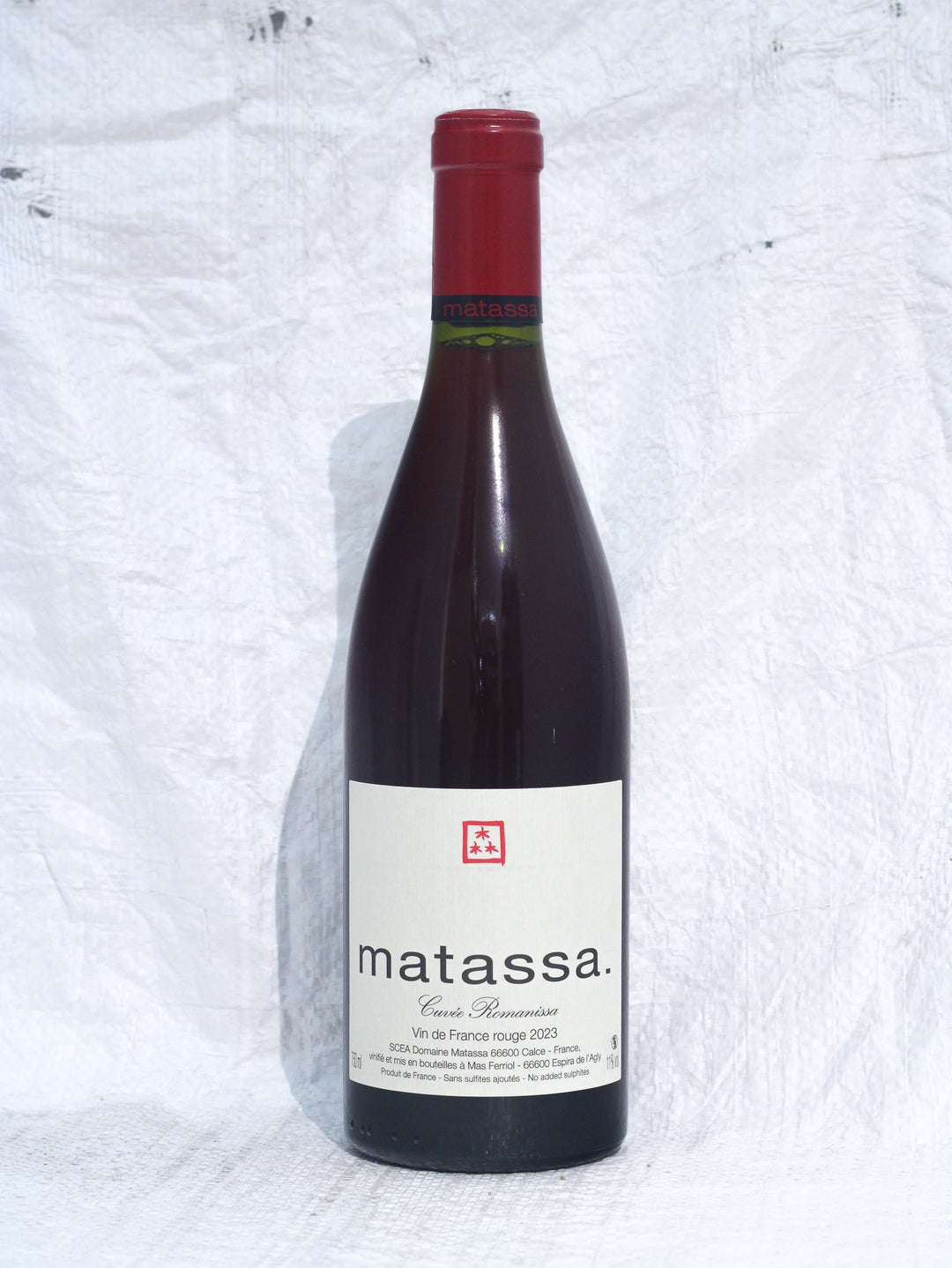 Wein Matassa von Tom Lubbe aus Frankreich online bestellen. Cuvée Romanissa 2023.