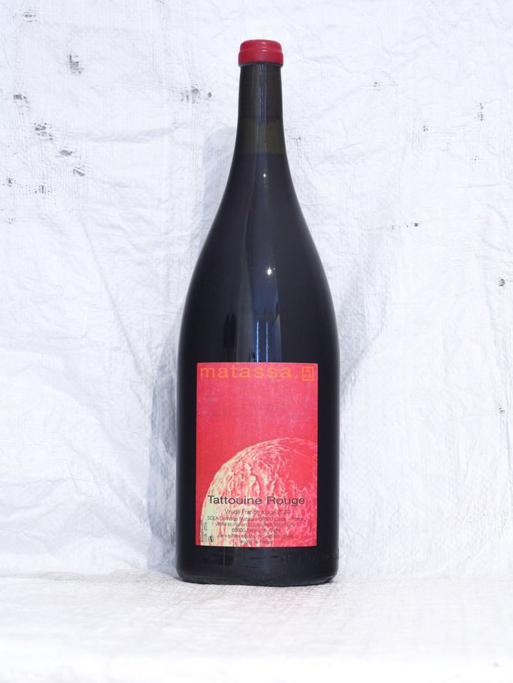 Matassa Wein von Tom Lubbe
Tattouine Rouge 2024 Magnum 1,5 LIter Flasche