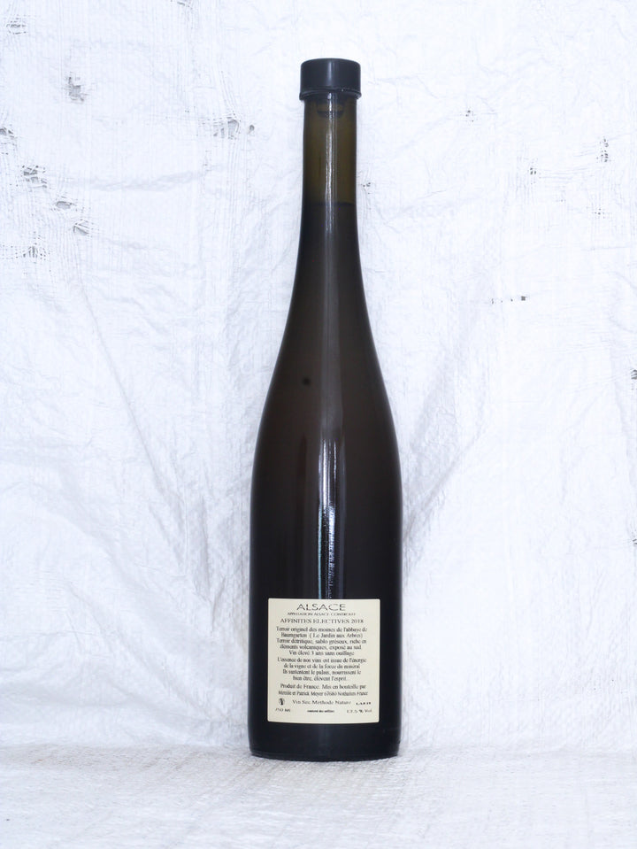 Patrick Meyer
Affinites Electives 2018. Bio Weißwein. Vin de France.