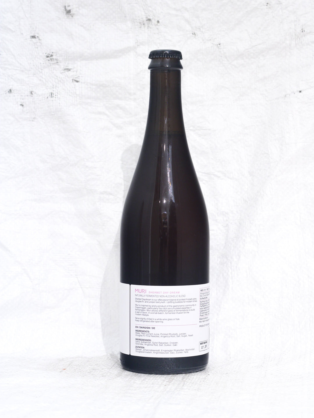 Alkoholfreier Blend aus Dänemark - Prickelnder Rosé - Muri Drinks Sherbet Daydream 