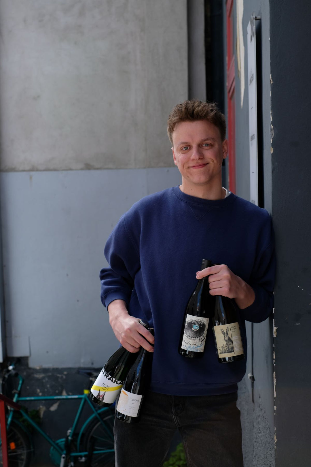 Henri im Shop bei Weinskandal