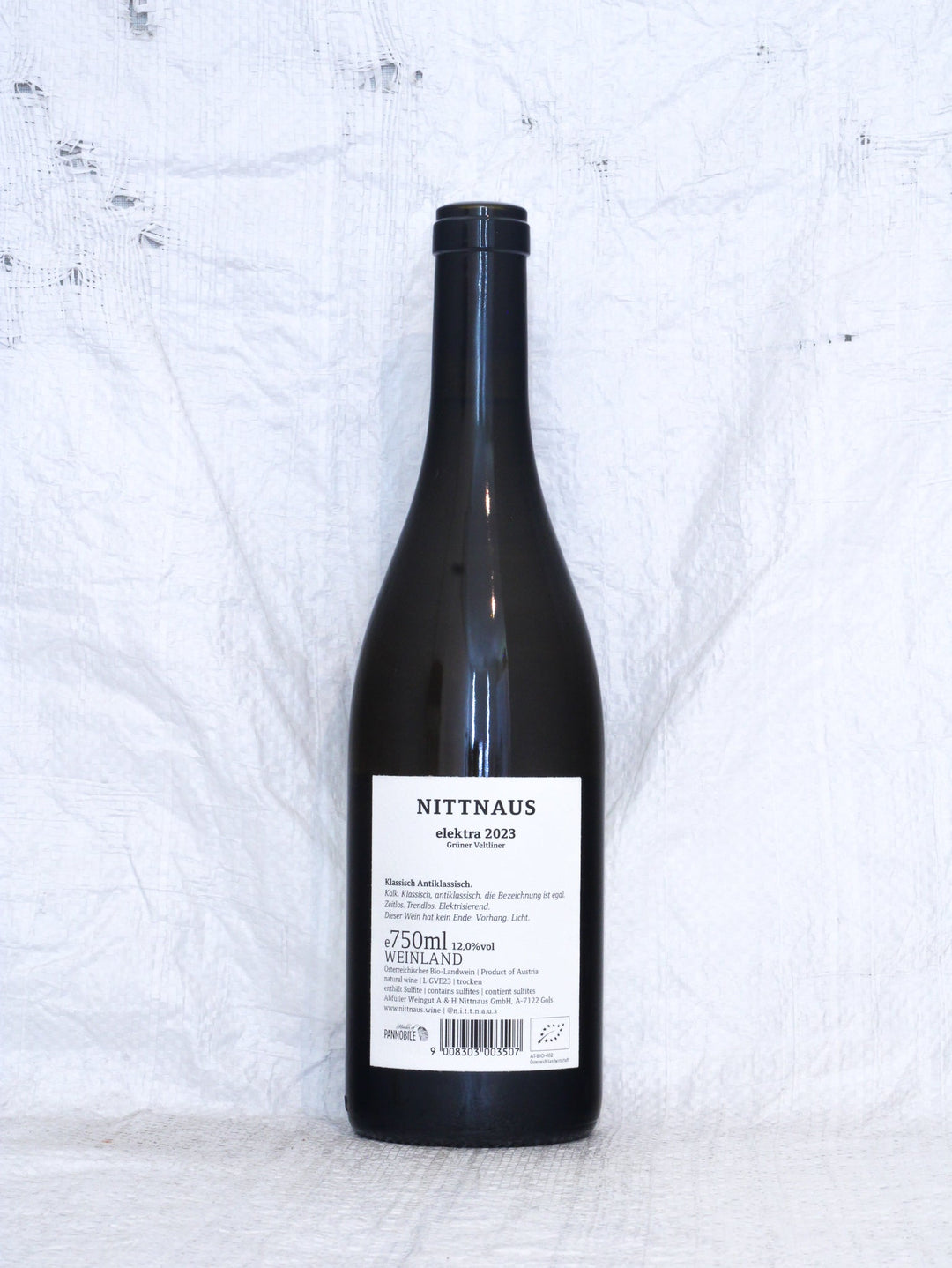 Gv Elektra 2023 0,75L Bio Wein von Martin Andreas & Lydia Nittnaus