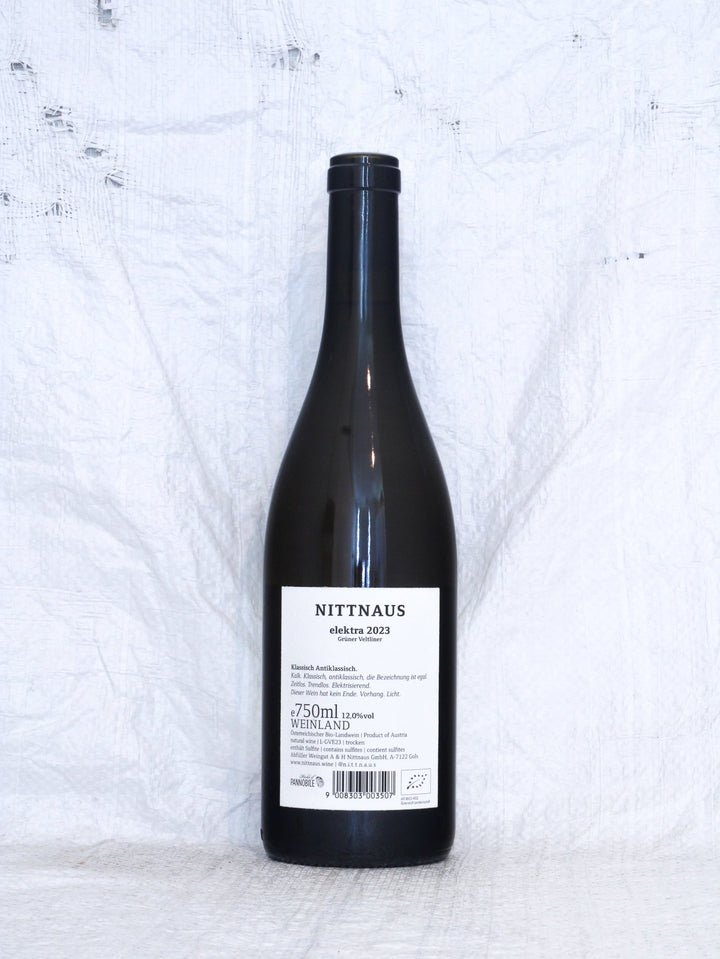Gv Elektra 2023 0,75L Bio Wein von Martin Andreas & Lydia Nittnaus