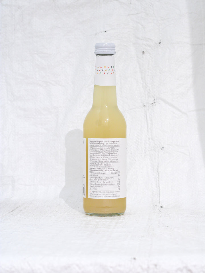Pona Apfel Ingwer Bio-Saft alkoholfrei 0,0%