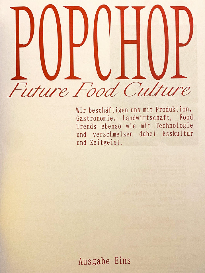 POPCHOP Ausgabe 1
