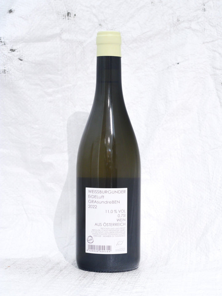 Wb Erdeluftgrasundreben 2022 0,75L Bio Wein von Claus Preisinger