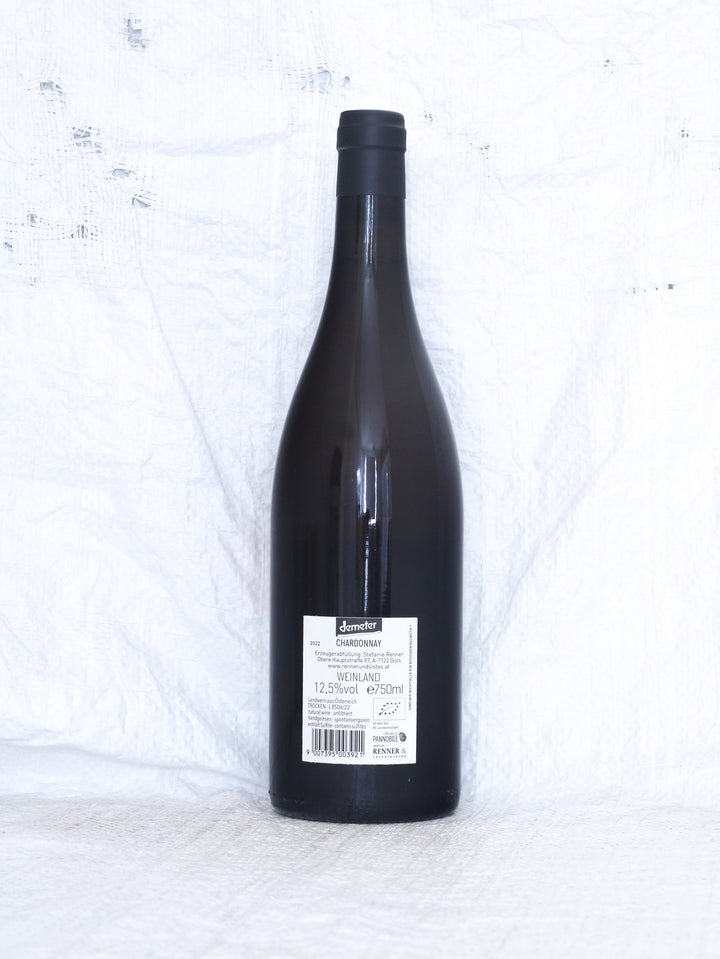 rennersistas
Chardonnay 2022 0,75L Weißwein aus Österreich.