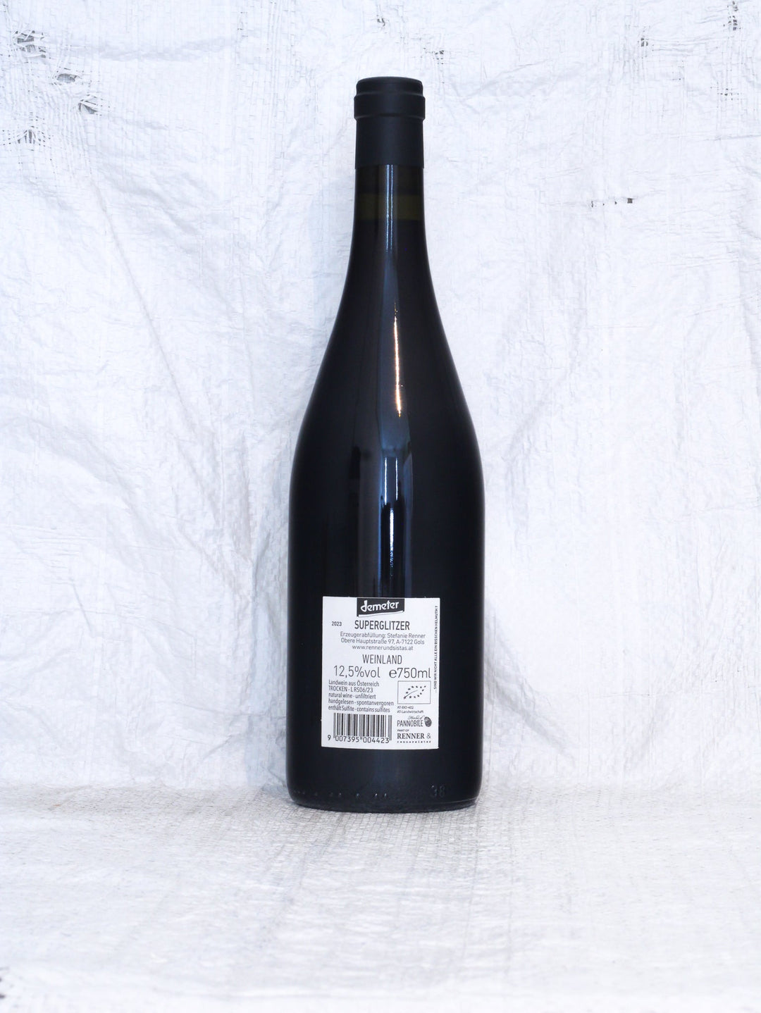 Superglitzer 2023 0,75L Bio Wein von rennersistas
