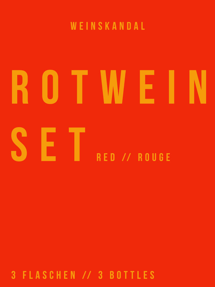 Rotwein Set