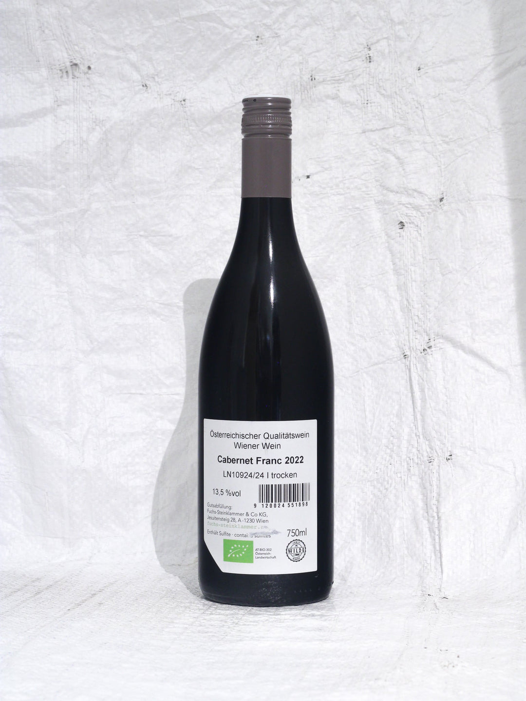 Cabernet Franc 2022 0,75L Bio Wein von Fuchs-Steinklammer