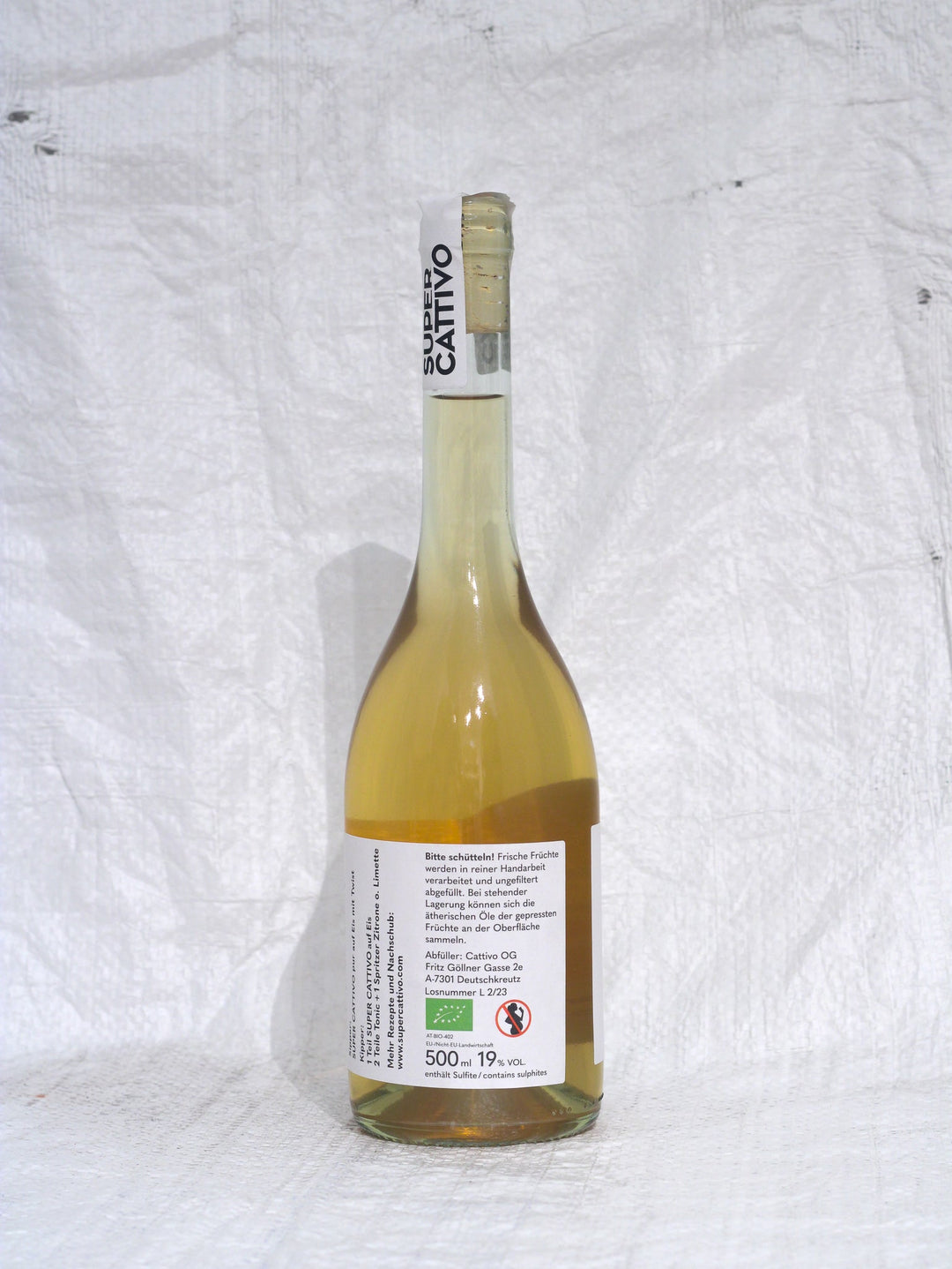 SUPER CATTIVO Bianco Bitter Aperitivo 0,5L Bio