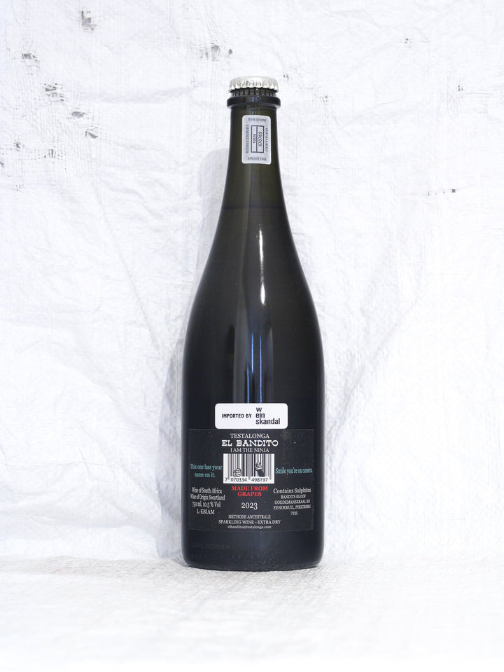 Testalonga I am the Ninja 2023 Pet Nat – Naturwein aus Chenin Blanc, aus dem Swartland in Südafrika