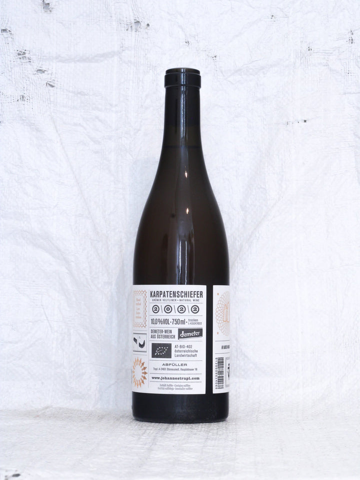 Bio Wein von Johannes Trapl Grüner Veltliner Karpatenschiefer 2022 