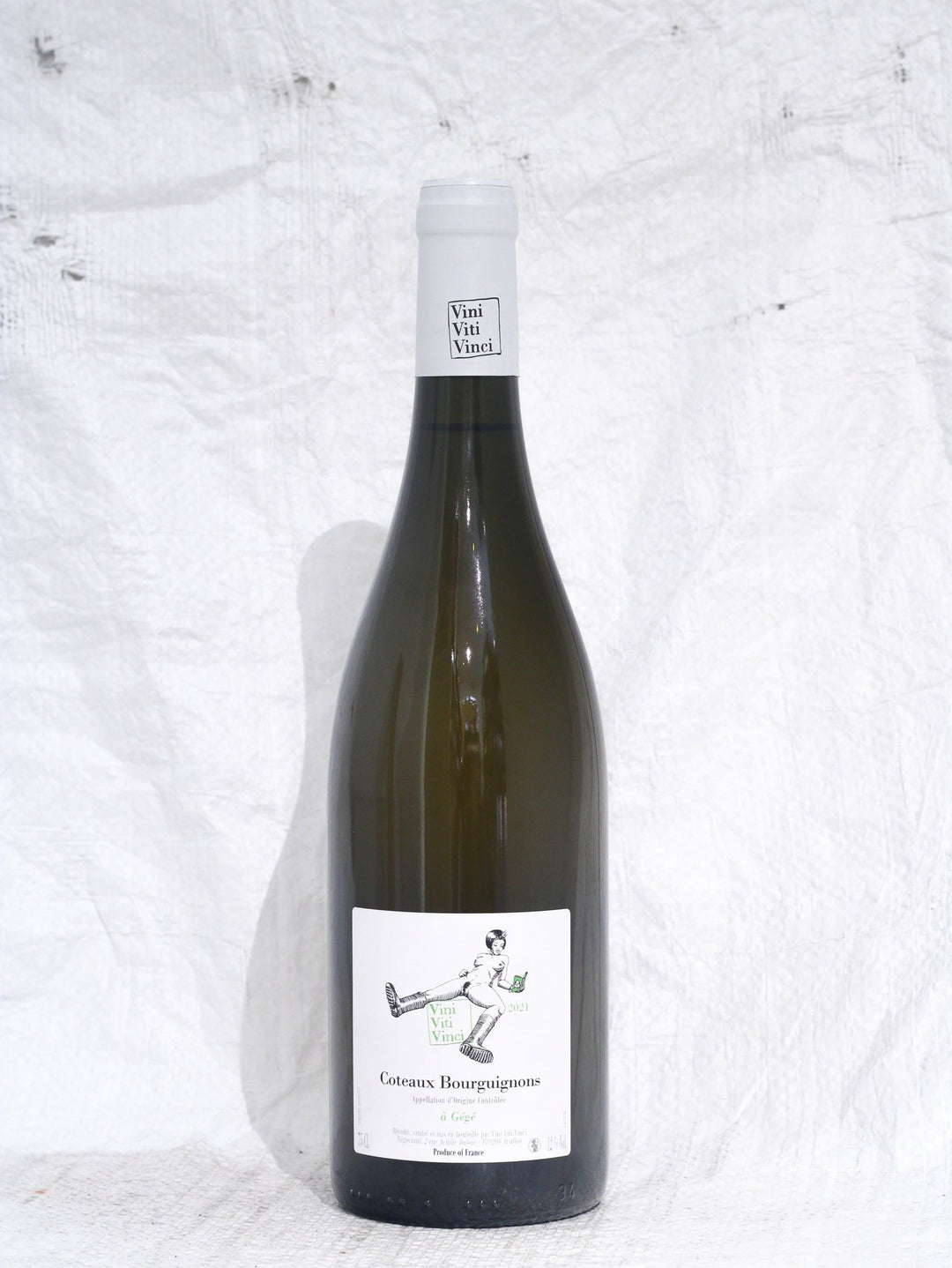 Coteaux Bourguignons A Gege 2021 Wein von Vini Viti Vinci aus dem Burgund in Frankreich