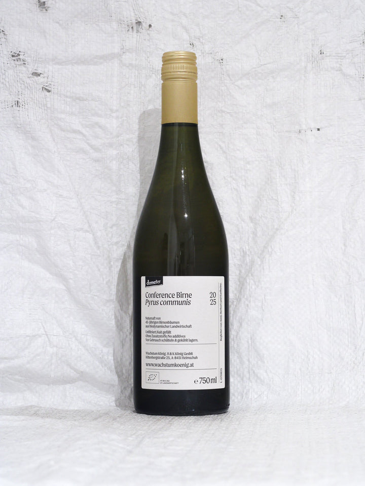 Conference Birne 2025 0,75L Bio Saft von Wachstum König aus der Steiermark bei Weinskandal
