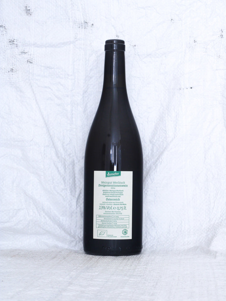 Werlitsch
Dreigenerationenwein 2024 Bio Weißwein aus der Steiermark