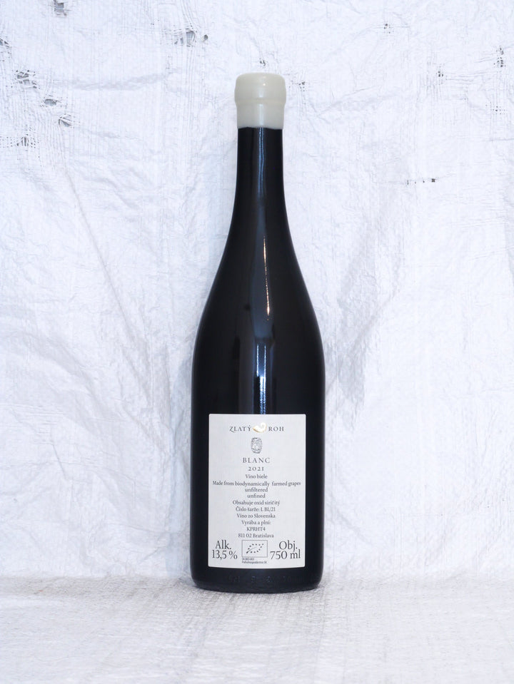 Blanc 2021 Bio Wein von Zlaty Roh aus der Slowakei