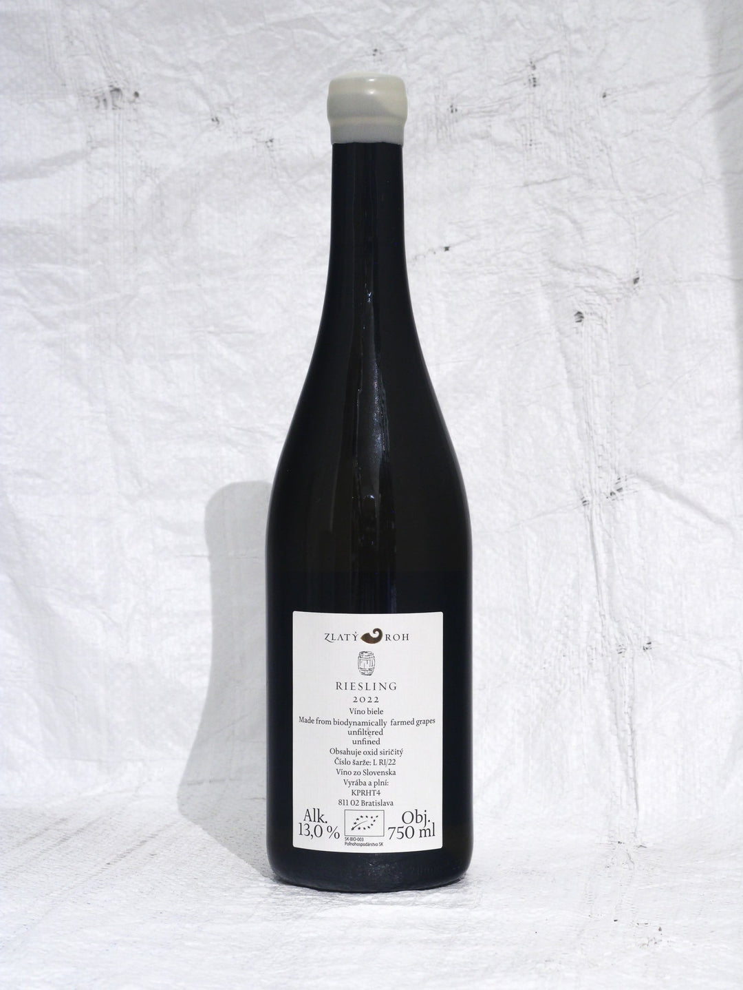 Goldeck Riesling 2022 0,75L Bio Wein von Zlaty Roh