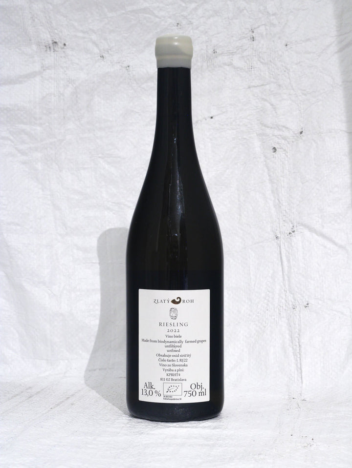 Goldeck Riesling 2022 0,75L Bio Wein von Zlaty Roh