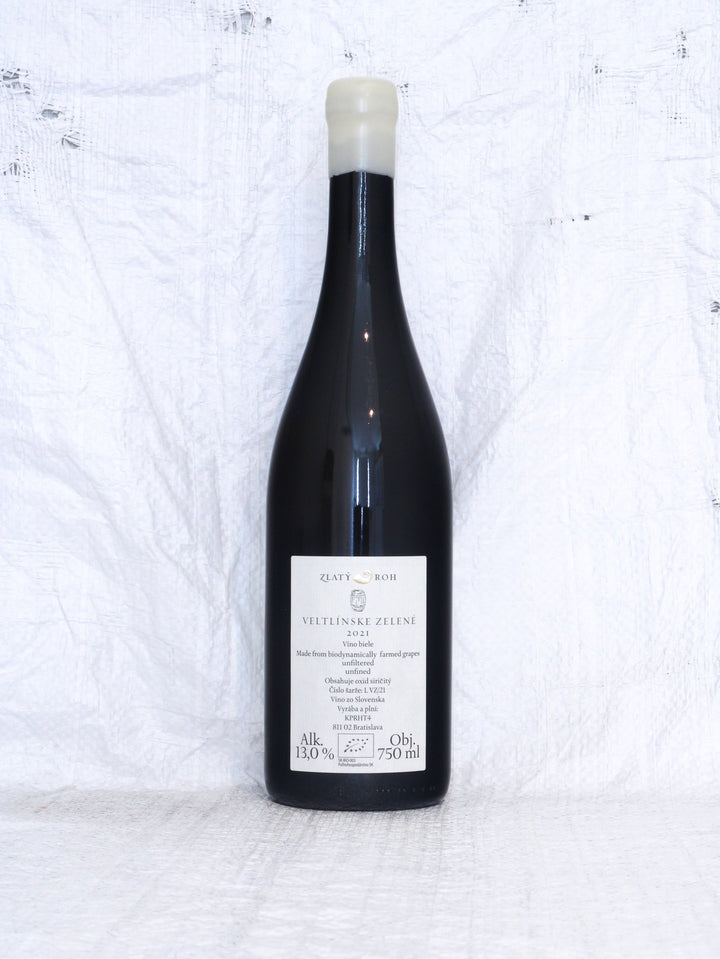 Veltlínske Zelené 2021 0,75L Wein von Zlaty Roh