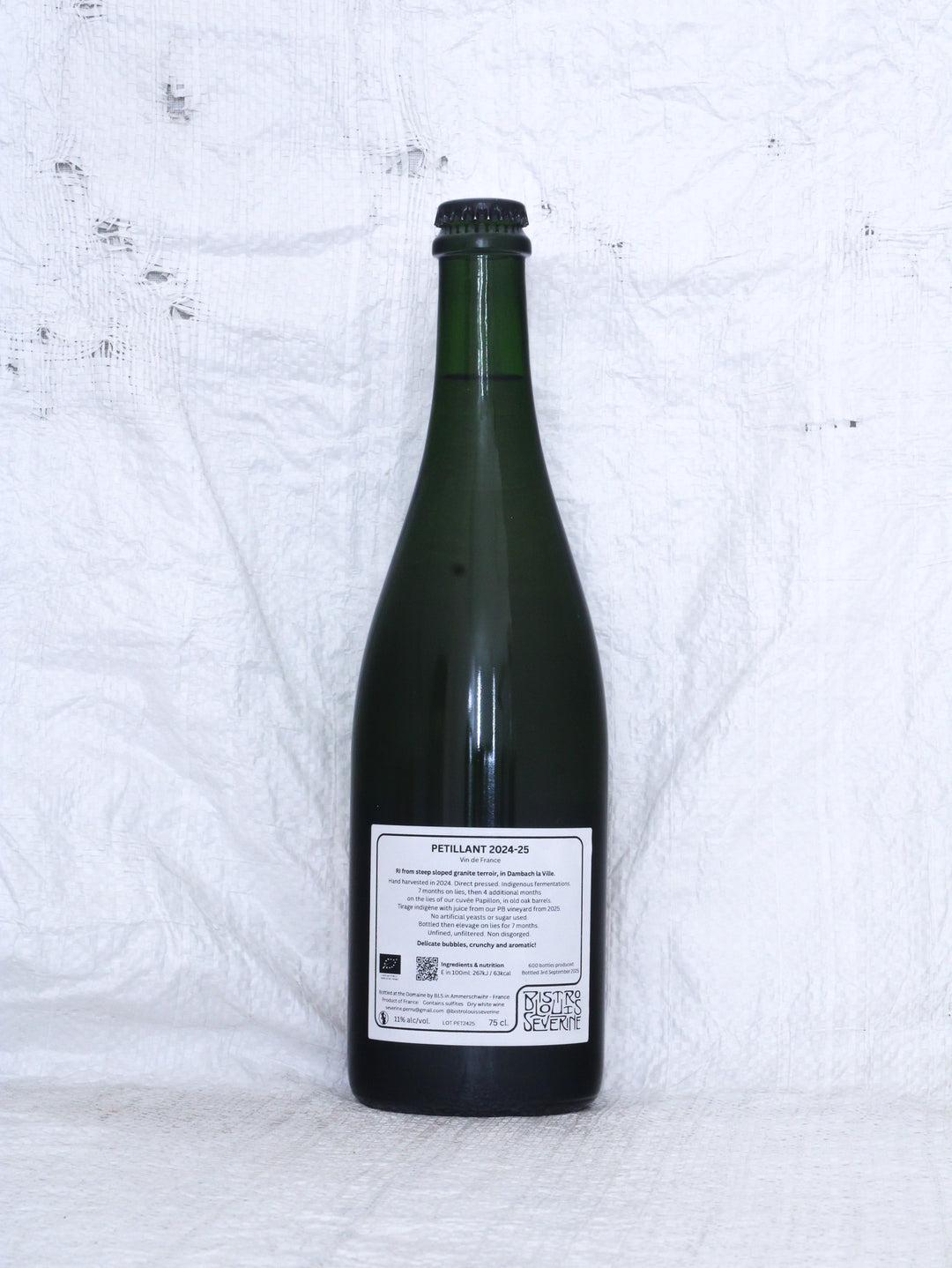 Bistro Louis Severine
Petillant NV Bio Pet Nat aus Frankreich